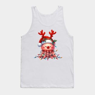 Christmas Red Nose Jellyfish Tank Top
